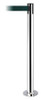 TENSABARRIER 889F-3P-3P-STD-NO-G6X-C FIXED BARRIER POST WITH BELT GREEN