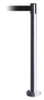 TENSABARRIER 889F-3S-3S-STD-NO-B9X-C FIXED BARRIER POST WITH BELT BLACK