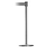 TENSABARRIER 889U-1P-1P-STD-NO-S3X-C BARRIER POST WITH BELT METAL 7-1/2 FT L