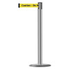 TENSABARRIER 889U-3P-3P-MAX-NO-YAX-C BARRIER POST WITH BELT METAL 13 FT L