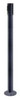 TENSABARRIER 890F-33-89-RCV RECEIVER POST 40-1/2 IN H BLACK WRINKLE
