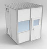 PORTA-FAB 8CR88 CLNRM MODULAR IN-PLANT OFFICE 8X8X10FT