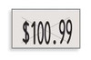 GARVEY 90948 PRICING LABELS 1-LINE WHITE PK16