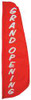 ANNIN FLAGMAKERS 921 GRAND OPENING FEATHER FLAG 2X8 FT NYLON