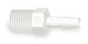ELDON JAMES A4-3WP ADAPTER 3/16 X 1/4 IN POLYPROPYLENE PK10