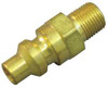 HANSEN A4L COUPLER PLUG (M)NPT 1/4 BRASS