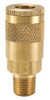PARKER B14 COUPLER BODY BRASS MNPT 3/8 IN PIPE