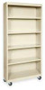 ATLANTIC METAL BM40361872-07 MOBILE BOOKCASE 3 SHELF PUTTY 78X36 ATLANTIC METAL BM40361872-07 MOBILE BOOKCASE 3 SHELF PUTTY 78X36
