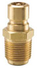PARKER BPV252 1/4 NPTF BRASS HYDRAULIC HOSE MALE PIPE 