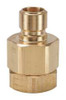 SNAP-TITE BVEAN6-6F COUPLER NIPPLE 3/8-18 BODY BRASS