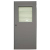 CECO CHMD X HG26 68 X CYL-CE-18ga-WG D3716 METAL DOOR WITH GLASS TYPE 1 80 X 