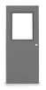 CECO CHMD x HG26 68 x CYL-CU-16ga D3654 HALF GLASS STEEL DOOR 80X30 IN 16 