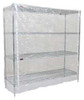 EAGLE GROUP CZ-63-2460-S-T CART COVER 60X24X63 CLEAR VINYL ZIPPER
