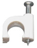 DOLPHIN COMPONENTS CORP DCC-59W CLIP FOR RG-59 COAX CABLE WHITE PK 100