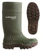 DUNLOP E662843-5ZKH8 D9542 SAFETY KNEE BOOTS PULL ON 7 GREEN