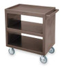 CAMBRO MANUFACTURING EABC230131 SERVICE CART 27X19 1/2 2 SWIVEL