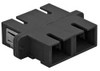 HUBBELL FASCDSS6BK FIBER OPTIC ADAPTER SC DUPLEX BLACK PK6