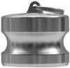DIXON VALVE  COUPLING G250-DP-SS 2 1/2" STAINLESS GLOBALDUST PLUG