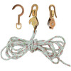 KLEIN TOOLS H1802-30SSR BLOCK AND TACKLE, SPLICED TO BLOCK 268, 