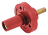 HUBBELL HBL15FRSR RECEPTACLE STUD RED TAPER NOSE