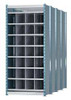 HALLOWELL HDB28-96PB HALLOWELL CLOSED STYLE DEEP BIN SHELVING