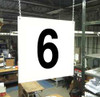 STRANCO INC HPS-FS1212-6 HANGING AISLE SIGN LEGEND 6 STRANCO INC HPS-FS1212-6 HANGING AISLE SIGN LEGEND 6