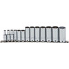 PROTO J52112-TT 13 PC 3/8" DRIVE DEEP TETHERED SOCKET SE