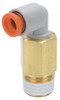 SMC KQ2W03-35AS EXTENDED MALE ELBOW 90 DEG 5/32 IN.