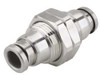 SMC KQG2E07-00 BULKHEAD UNION 1/4 IN 316SS