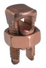 BURNDY KS223 CONNECTOR SPLIT BOLT CU/CU 6 STR