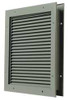 NATIONAL GUARD L-700-BF-24x24 LOUVER NO VISION  24X24