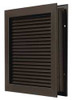 NATIONAL GUARD L-700-RXDKB-12x18 LOUVER DK BRONZE 12X18