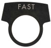 APPLETON ELECTRIC LNPSL0WQ LEGEND PLATE SLOW WHITE/BLACK