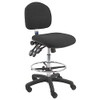 BENCHPRO LNT-F-WW-BLACK TASK CHAIR 450 LB. BLK REINFORCED NYLON BENCHPRO LNT-F-WW-BLACK TASK CHAIR 450 LB. BLK REINFORCED NYLON