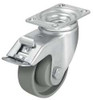 BLICKLE L-POG 89G-12-FI SWVL PLATE CASTER TOTAL-LOCK 400LB 3-1/2