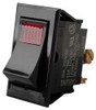 CARLING TECHNOLOGIES LTILA54-6S-BL-RC-NBL/125N LIGHTED ROCKER SWITCH SPST 3 CONNECTIONS