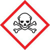 ACCUFORM SIGNS LZH616PS2 LABEL SKULL 2X2 IN CTD PAPER 250 ROLL