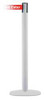 TENSABARRIER MARINEPOST-32-STD-NO-RIX-C H4286 BARRIER POST W/ BELT POWDER COATED