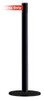 TENSABARRIER MARINEPOST-33-STD-NO-RAX-C H4288 BARRIER POST W/ BELT POWDER COATED