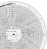 GRAPHIC CONTROLS MC  L-10-100 CIRCULAR PAPER CHART 0 TO 10 OR 100 1DAY