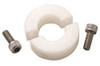 RULAND MANUFACTURING MSP-15E-P SHAFT COLLAR,CLAMP,2PC,15/16 IN,PLASTIC