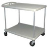 METRO MY2636-25G CART UTILITY 26X36" 2 SHELF POLYMER GRY