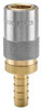 PARKER PC204AV BODY 1/4 HOSE ID 1/4 IN BODY BRASS