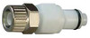 COLDER PRODUCTS CORPORATION PLCD20006 INLINE INSERT ACETAL SHUT-OFF PTF 1/4 