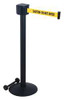 RETRACTA-BELT PM412-30BA-CAU BARRIER POST WITH BELT 40 IN H 30 FT L