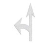 RAE PR-TH-3553 PREFORMED THERMOPLASTIC LEFT COMBO ARROW