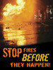 ACCUFORM SIGNS PST140 POSTER STOP FIRES BEFORE 18 X 24 IN.