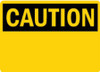 LYLE U4-1037-RD_14X10 SAFETY SIGN CAUTION 10IN.H X 14IN.W