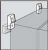HOFFMAN UUMF FOOT KIT MOUNTING FIBERGLASS HOFFMAN UUMF FOOT KIT MOUNTING FIBERGLASS