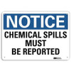 LYLE U5-1094-RA_14X10 NOTICESIGN RECYCLDREFLECALUM 14INWX10INH